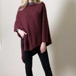 Women's Knit Poncho