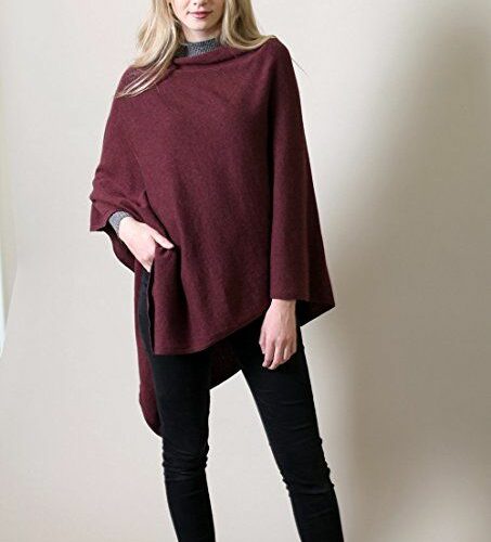 Women's Knit Poncho