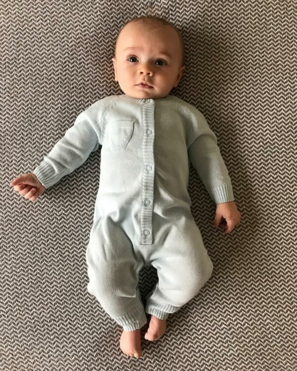 Organic Knit Romper