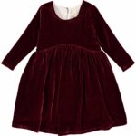 Red Velvety Dress