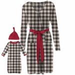 Holiday Maternity Robe