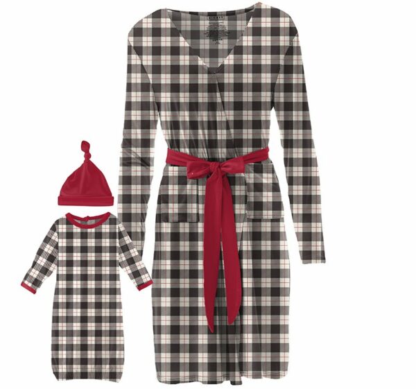 Holiday Maternity Robe