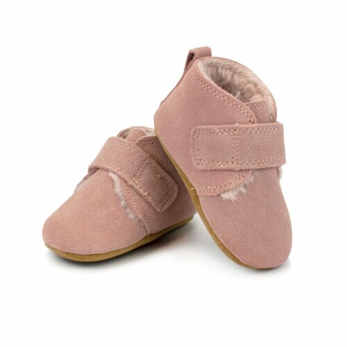 Fur-lined Baby Shoes