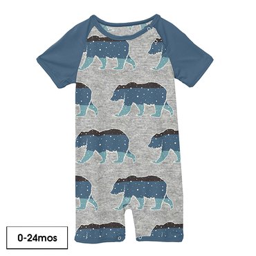 Bamboo Bear Romper